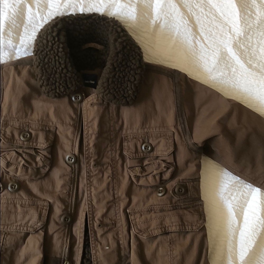 Toddler Sherpa Lining Coat Jacket